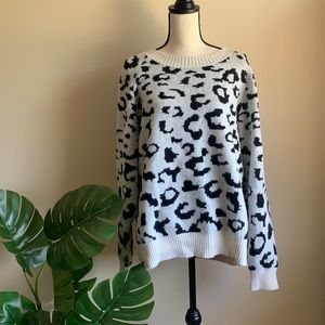 Leopard sweater